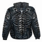 SKULL ARMOUR - Allover Hoody Black -  - Hoodies