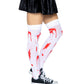 Rhea Zombie Thigh High Stockings -  - Hosiery