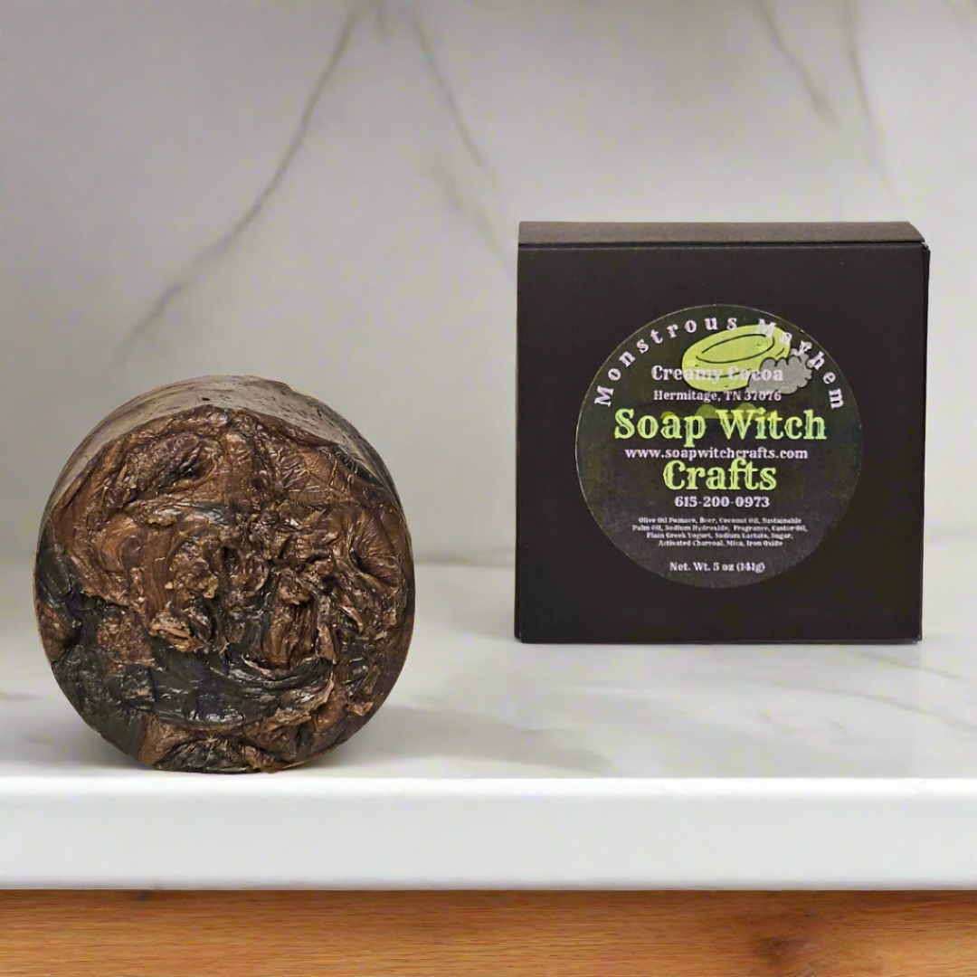 Monstrous Mayhem Beer Soap - Creamy Cocoa
