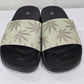Plantlife Graphic Slides in Green with Comfort Footbed