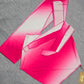 Jireh x Dolls Kill Pink White Ombre Halter Top & V-Cut Mini Skirt Set