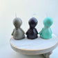 Handmade ✦ Voodoo Doll Candle ✦ Soy Wax Halloween Decor Spooky Collectible -  - Candle