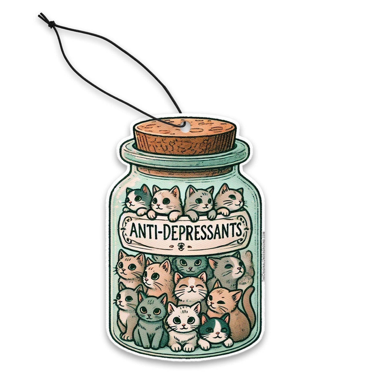 Anti-depressant Cats Air Freshener -  - Air Freshener