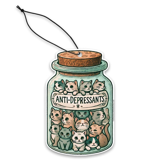 Anti-depressant Cats Air Freshener -  - Air Freshener