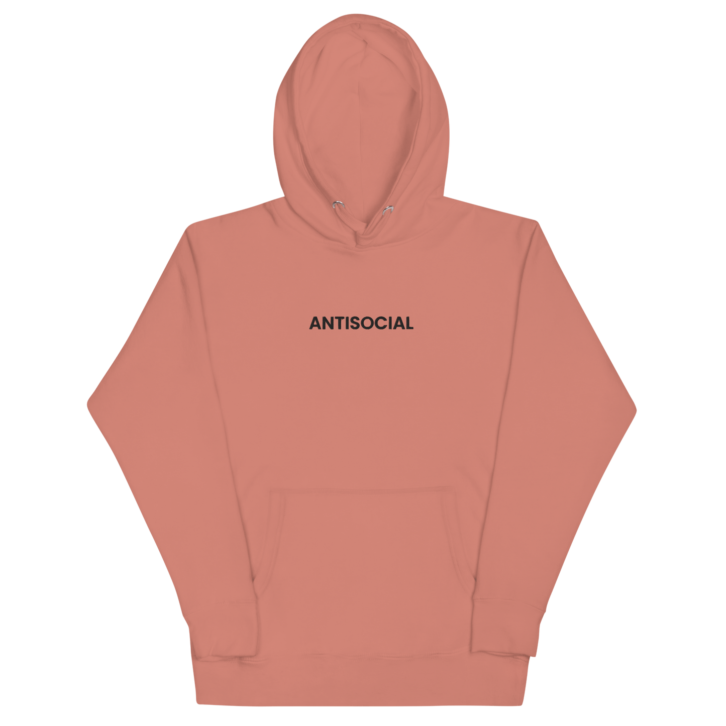 Antisocial Embroidered Hoodie