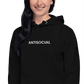 Antisocial Embroidered Hoodie