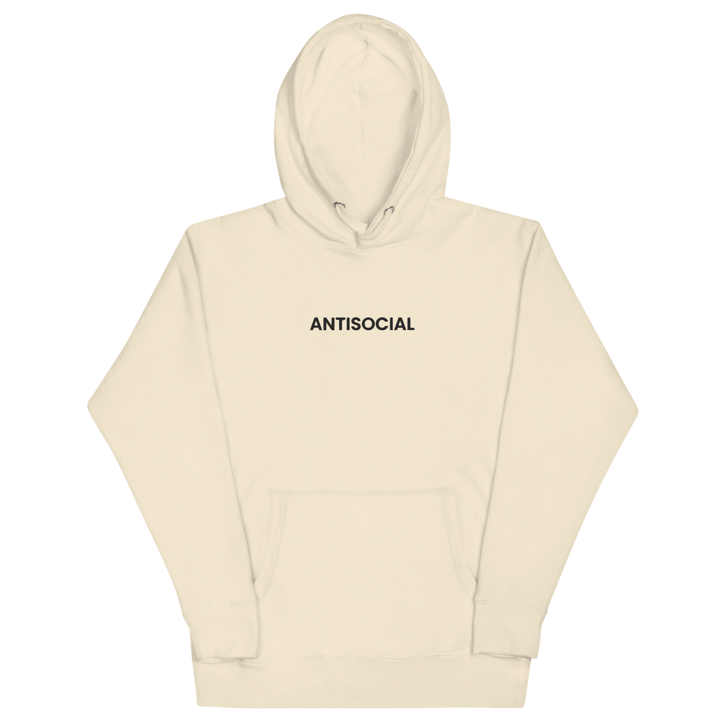 Antisocial Embroidered Hoodie