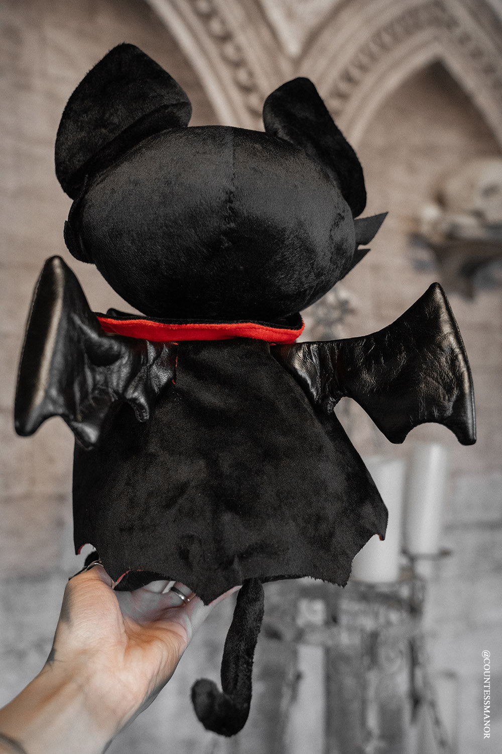 Vampire Kitty Plush Toy