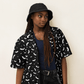 Batty Blackout Button-Up Shirt
