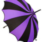 Batwing Pagoda Umbrella [BLACK/LIGHT PURPLE] -  - Umbrellas