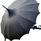 Batwing Pagoda Umbrella [MIDNIGHT BLACK] -  - Umbrellas