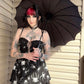 Batwing Pagoda Umbrella [MIDNIGHT BLACK] -  - Umbrellas