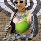 Batwing Pagoda Umbrella [SPOOKY SPIRAL] -  - Umbrellas