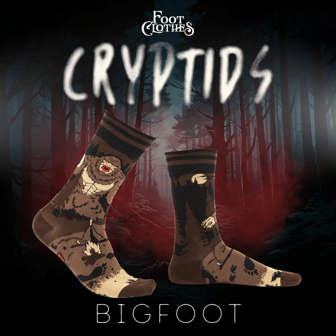 Bigfoot Crew Socks -  - Socks