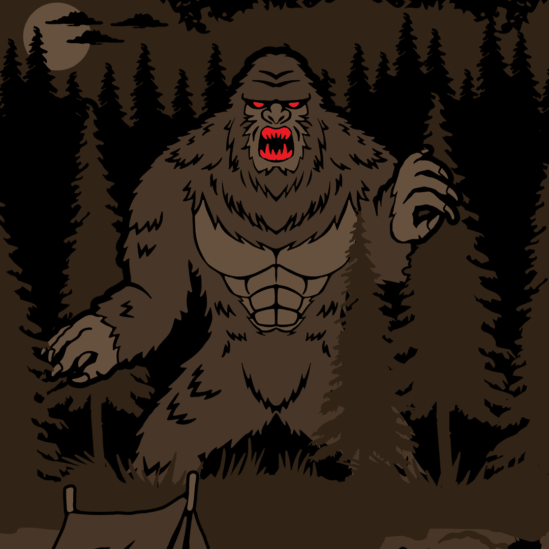 Bigfoot Crew Socks -  - Socks