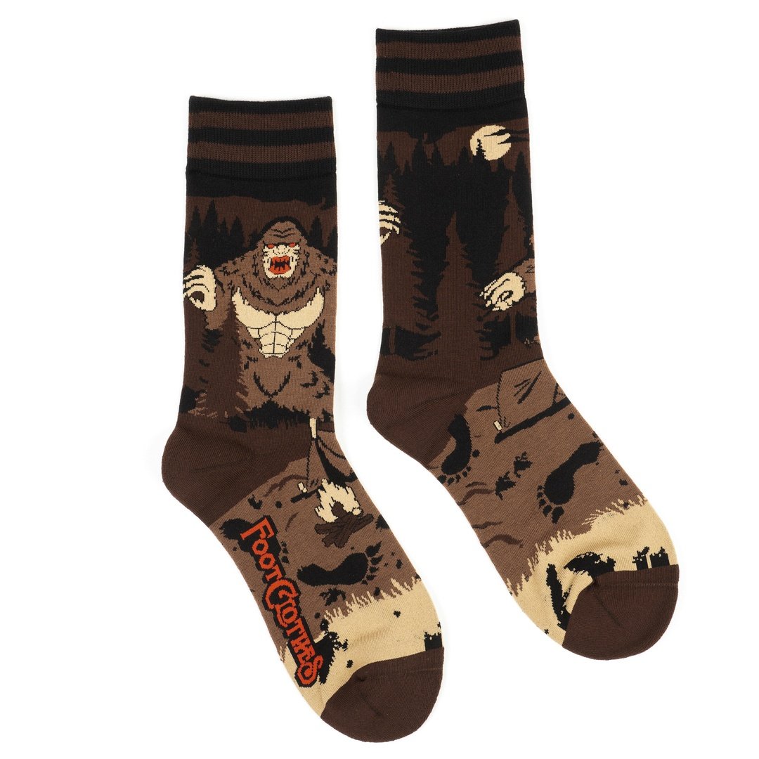 Bigfoot Crew Socks -  - Socks
