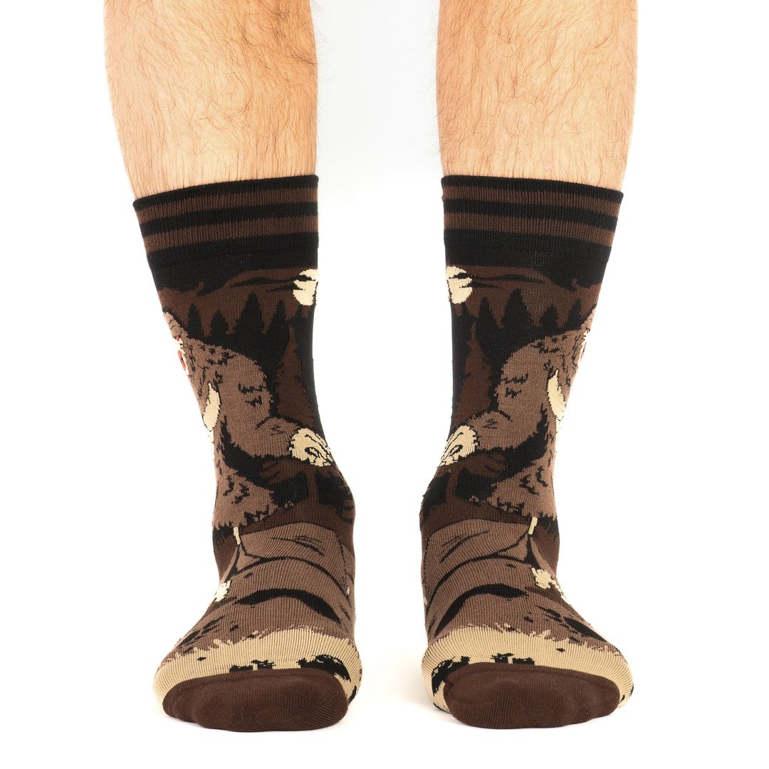 Bigfoot Crew Socks -  - Socks