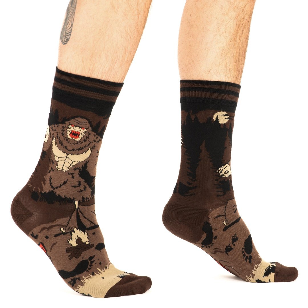 Bigfoot Crew Socks -  - Socks