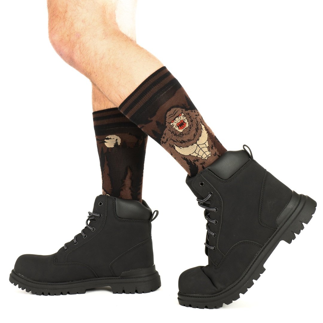 Bigfoot Crew Socks -  - Socks