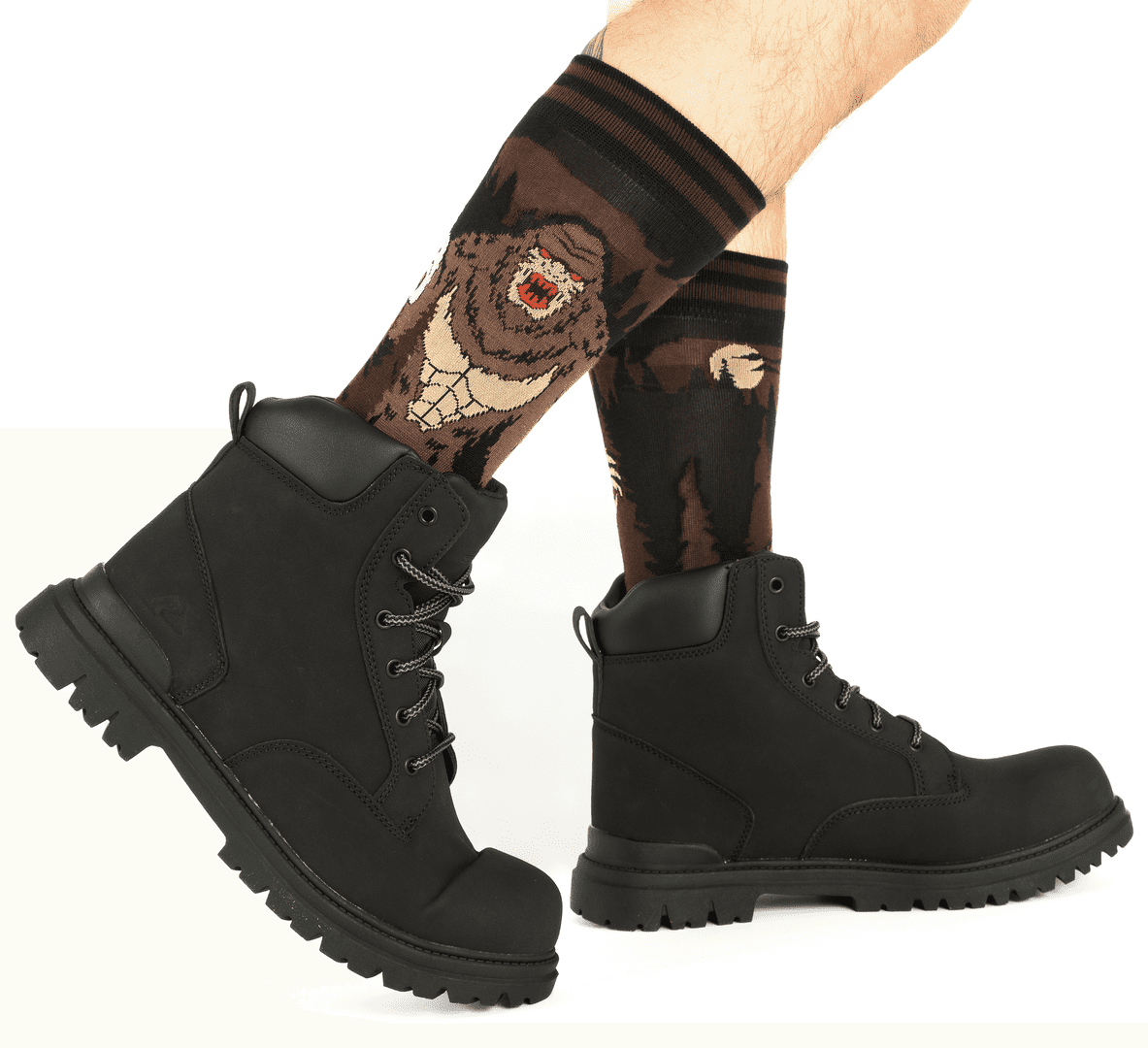Bigfoot Crew Socks -  - Socks