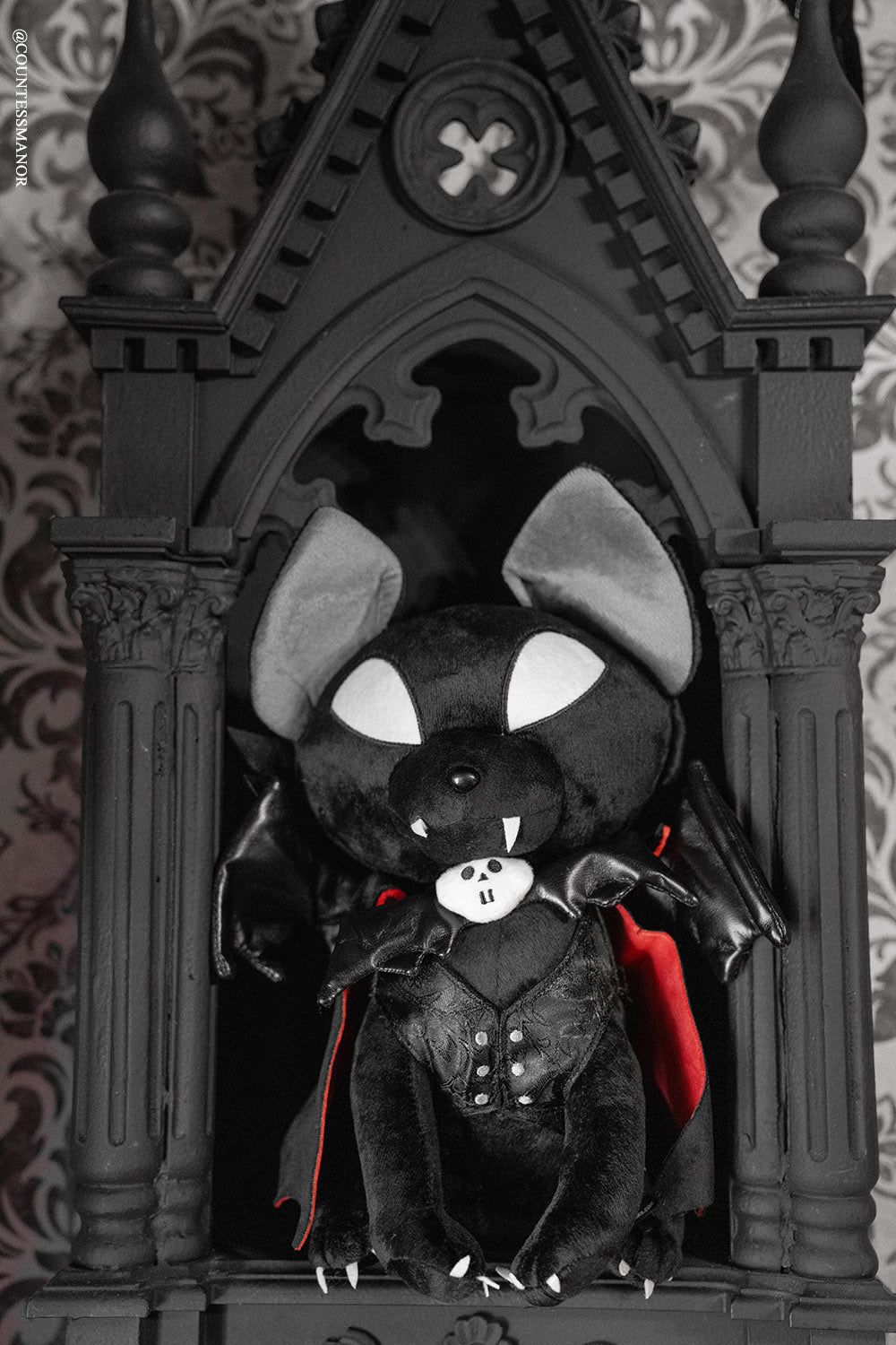 Vampire Kitty Plush Toy