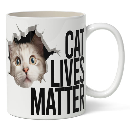 Cat Lives Matter Mug -  - Mug