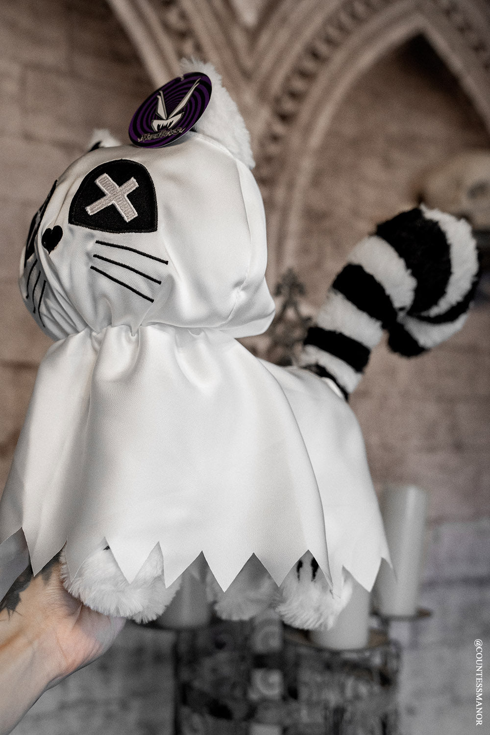 Ghost Kitty Plush Toy