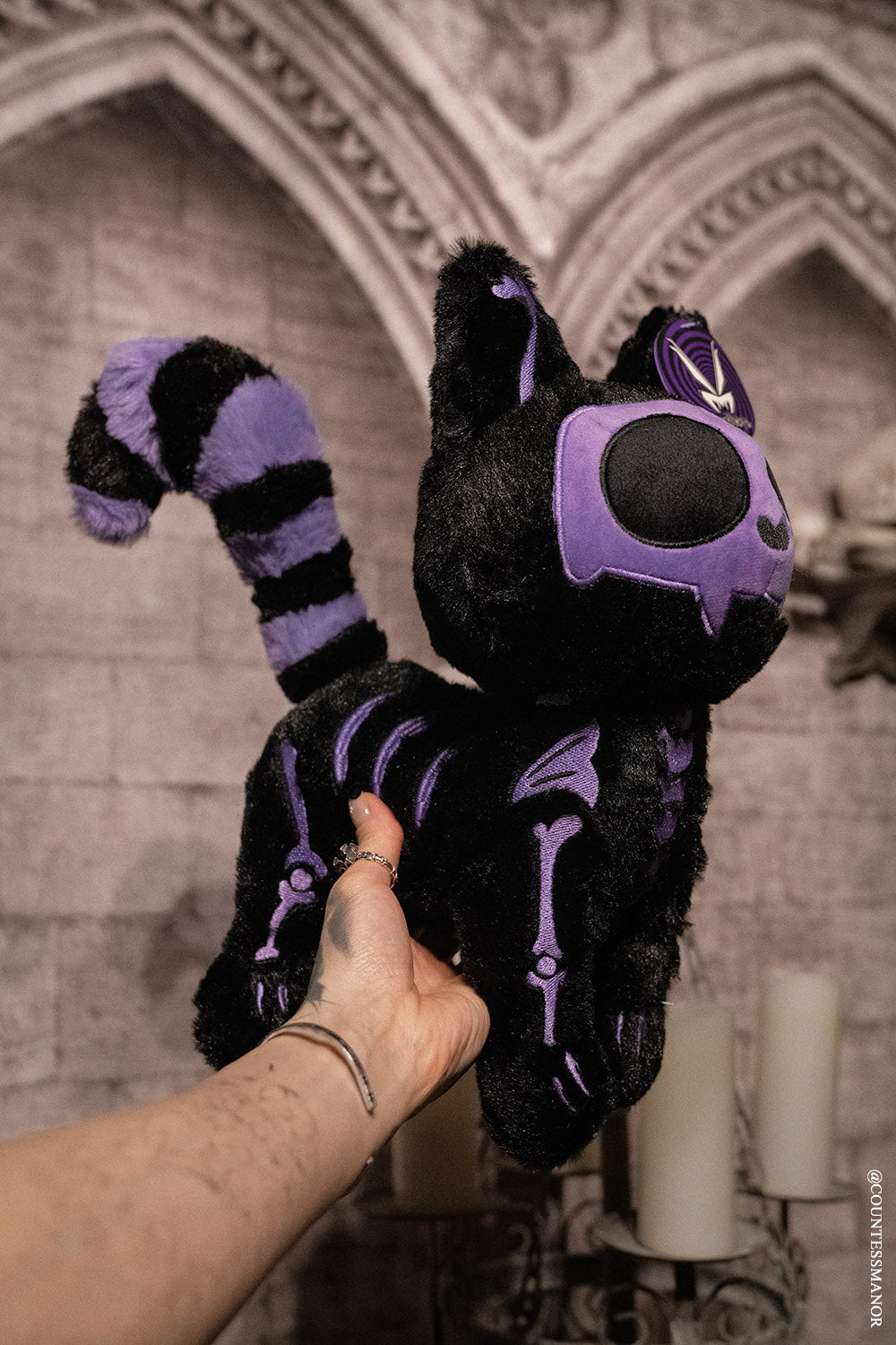 Skelekitty Plush Toy [Purple Bones Limited Edition]