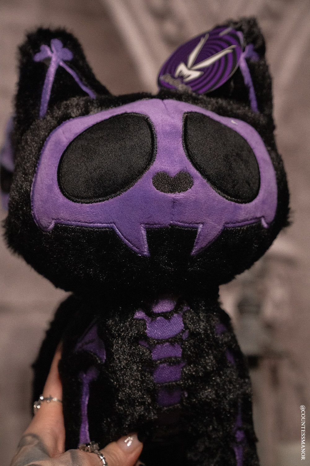 Skelekitty Plush Toy [Purple Bones Limited Edition]