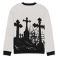 Cemetery Ash Knit Crew Neck Sweater