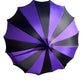 Batwing Pagoda Umbrella [BLACK/DARK PURPLE] -  - Umbrellas