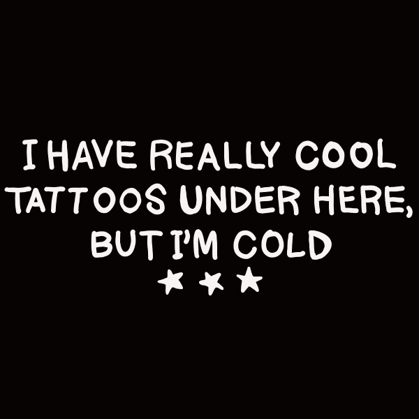 'Cool Tattoos' Hoodie -  - Sweatshirts
