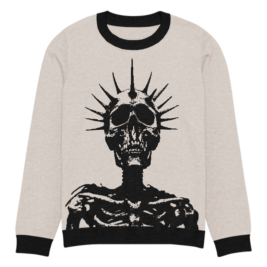 Corpse King Knit Crew Neck Sweater