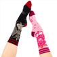 Cute Baphomet Goat Crew Socks -  - Socks