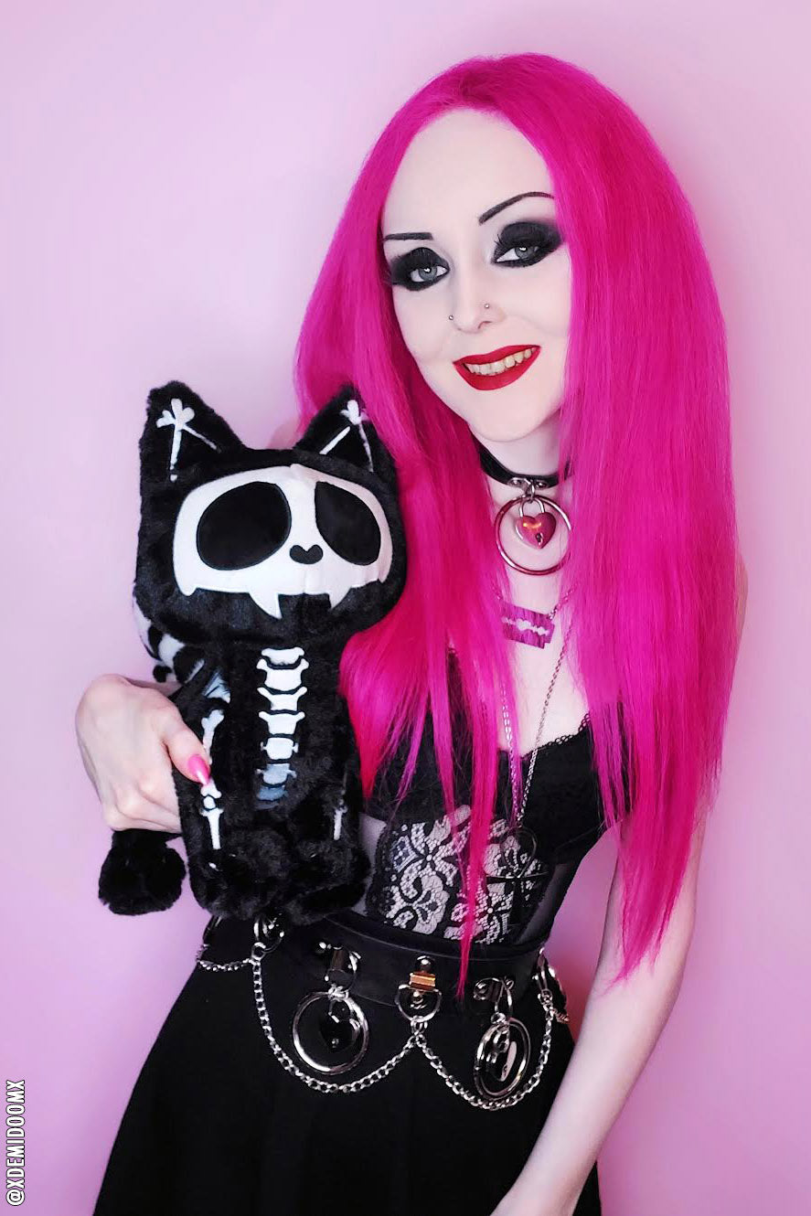 Skelekitty Plush Toy
