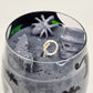Artisan One Moon Flame Brewing Trouble Rosemary Cedar Glass Candle
