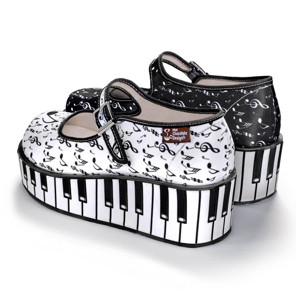 Thank You Music Women's Mary Jane Platform