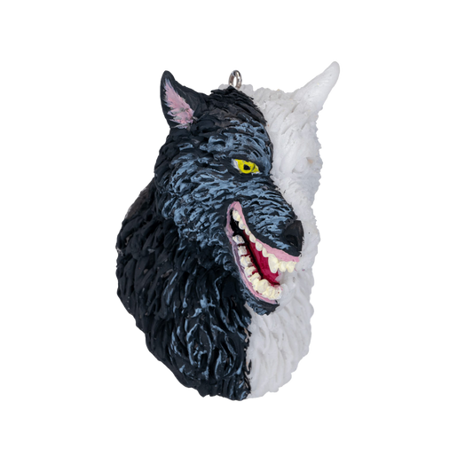 Werewolf Head DIY Ornament Kit - Halloween Paint Craft - Horror DIY Project