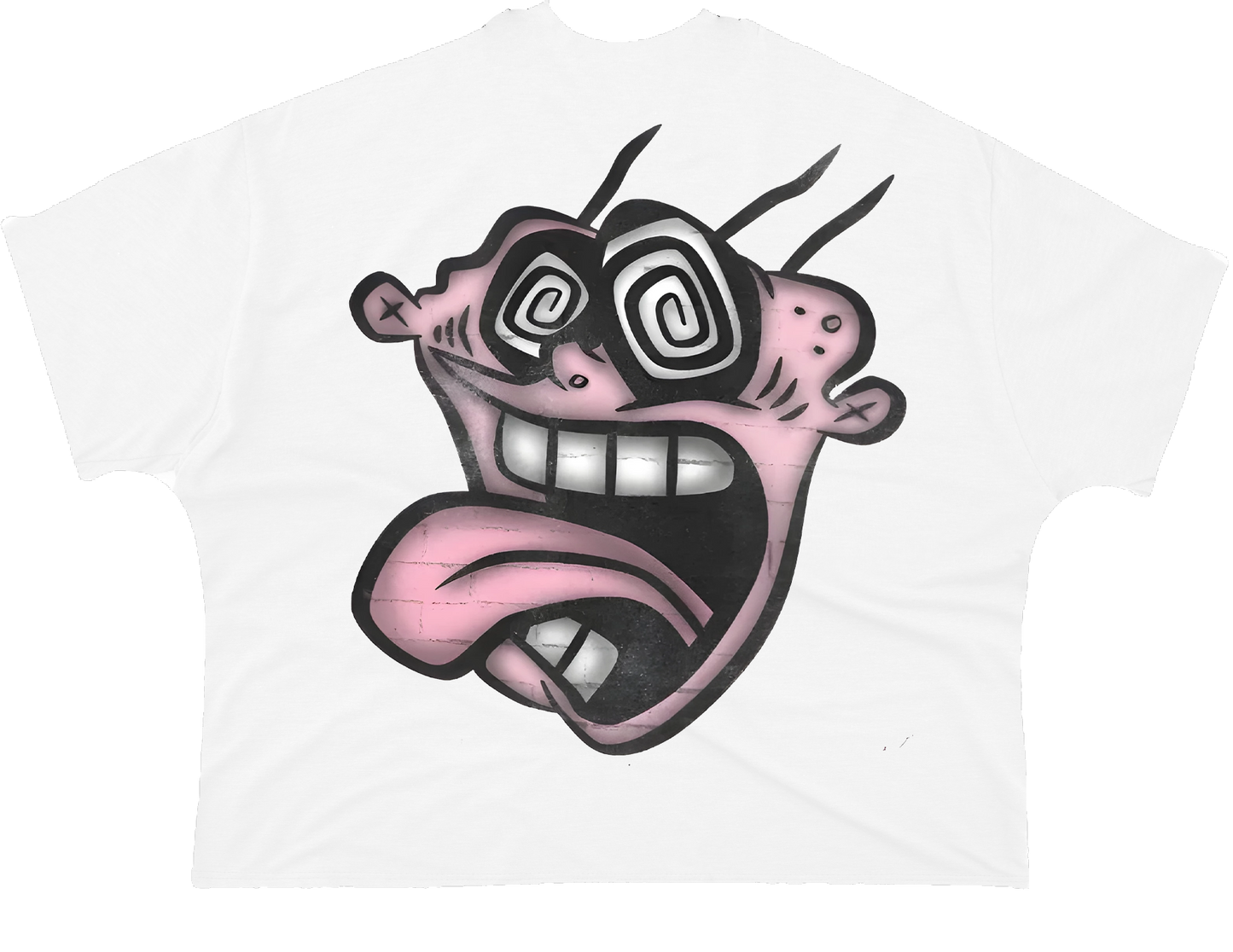 Ed Oversized Crop Top - Super Max Heavyweight Streetwear Essential