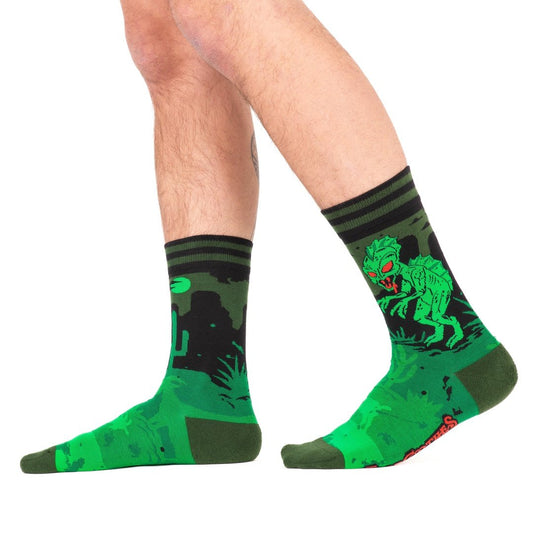 El Chupacabra Crew Socks -  - Socks