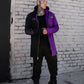 Split Mage Hoodie [Black/Purple] -  - Hoodies