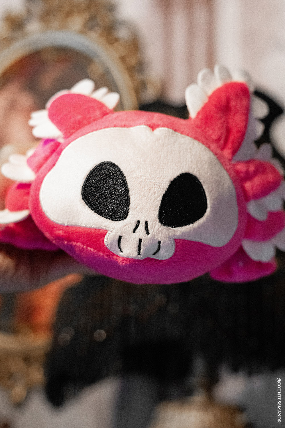 Pink Spooksalotl the Axolotl Plush Toy [Limited Edition]