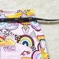 Natalie Fairyfloss Skirt | Bright Fun Colors & Graphics Front Pull - VDM The Label - Skirts