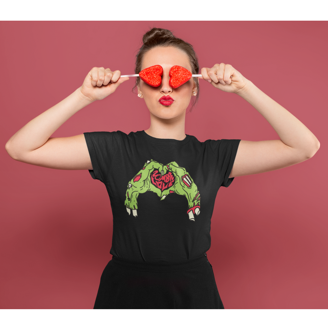 Zombie Love Top - Unisex Halloween Shirt for Undead Romance