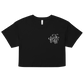 Fuck Off Embroidered Crop Top