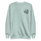 Fuck Off Embroidered Unisex Sweatshirt - Dark Humor Gothic Pullover