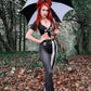 Funeral Procession Umbrella [BLACK/WHITE] -  - Umbrellas