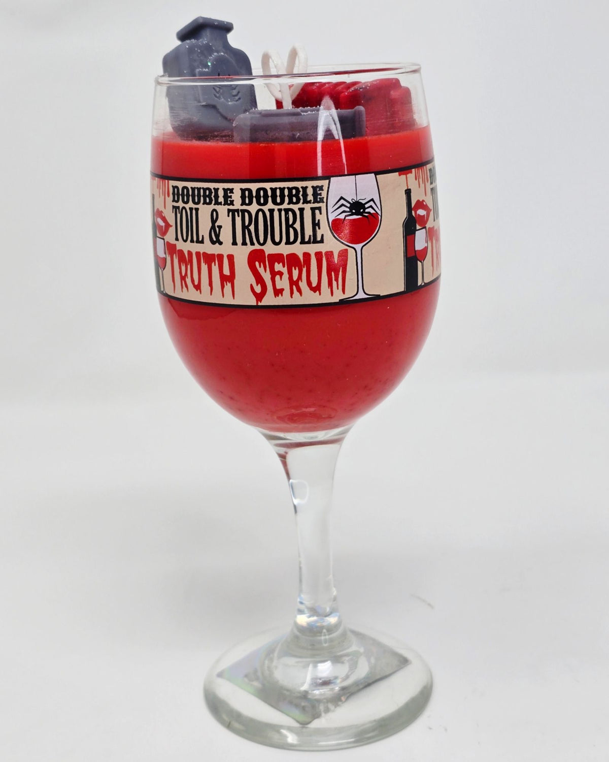 Artisan One Moon Flame Double Toil Trouble Truth Serum Halloween 12oz Candle Set