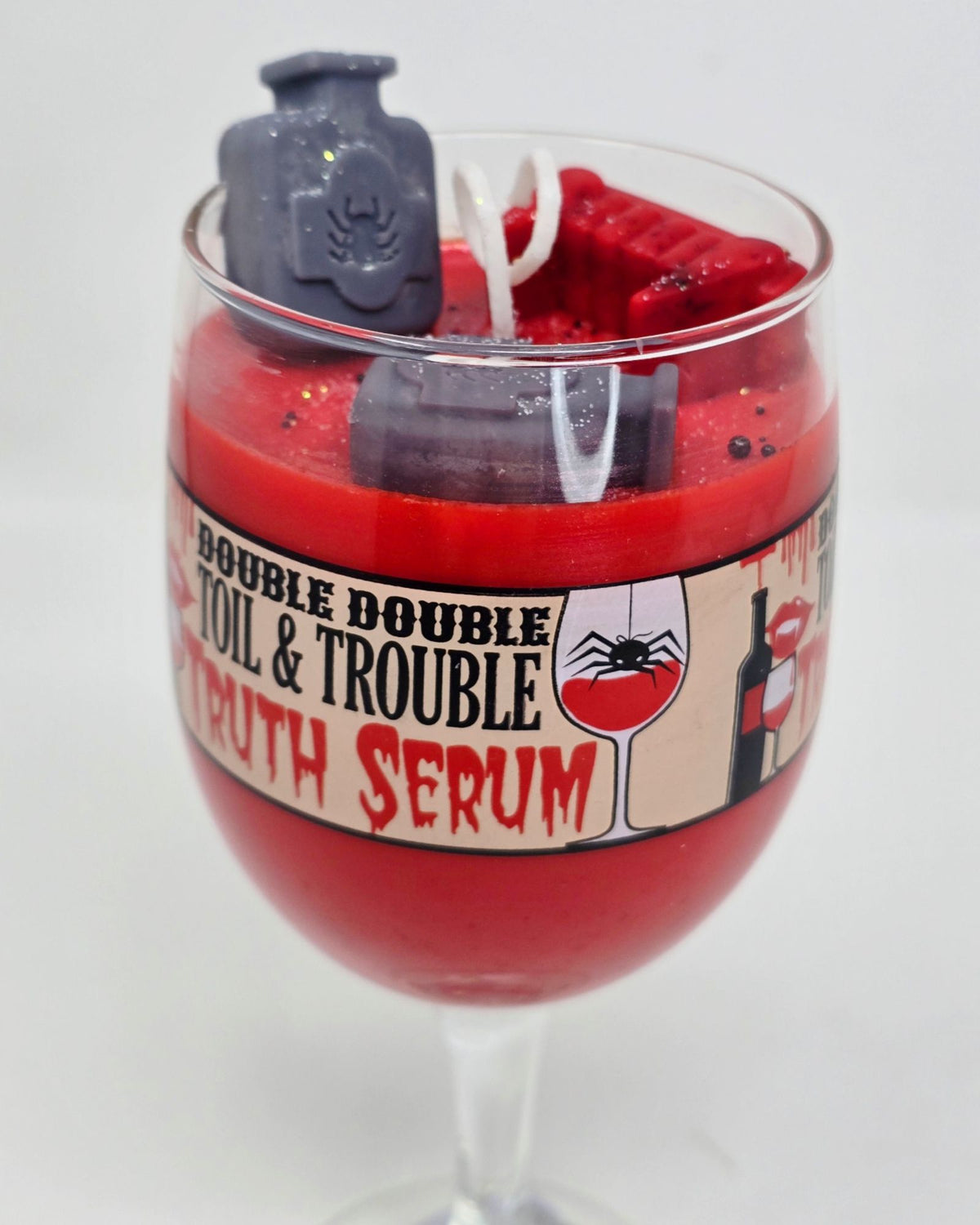 Artisan One Moon Flame Double Toil Trouble Truth Serum Halloween 12oz Candle Set