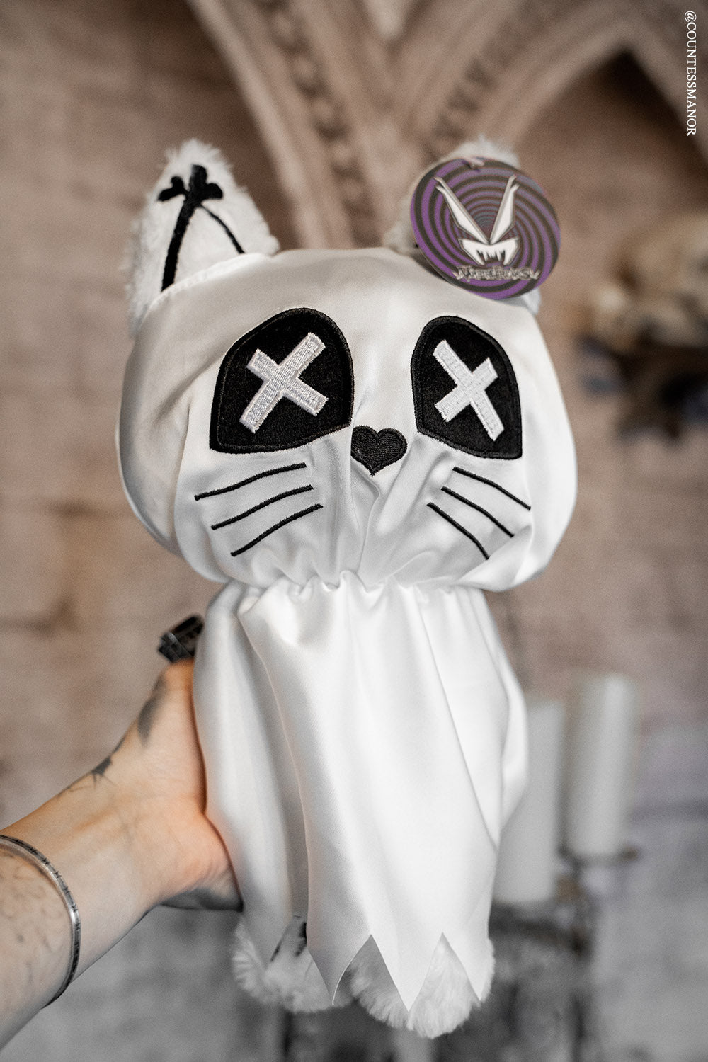 Ghost Kitty Plush Toy
